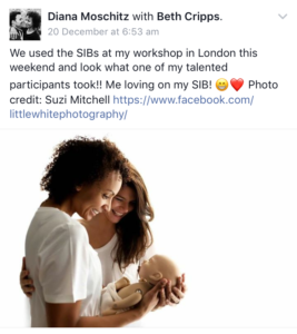 Newborn photography workshops with StandInBaby