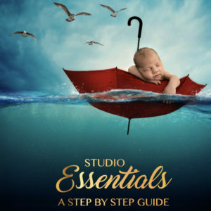 Newborn photography posing and wrapping tutorial