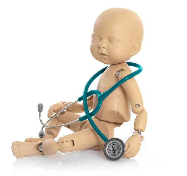 infant care simulation mannequin